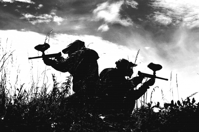  彩弹射击 