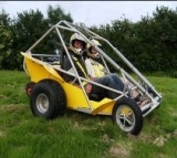  Un buggy todo establecido para la acción 