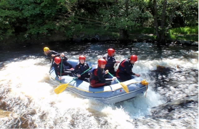 Sfida di rafting