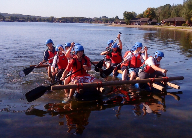Raft building