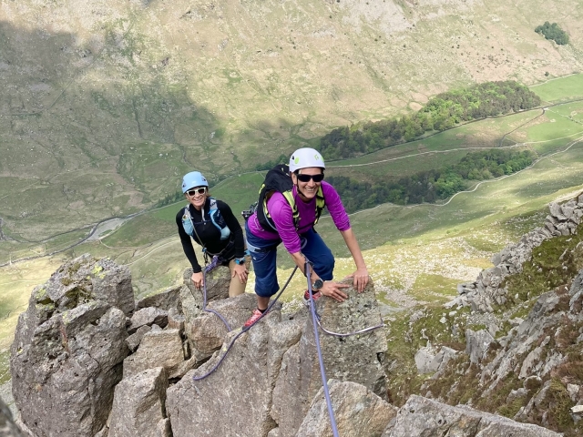 New heights with rock climbing