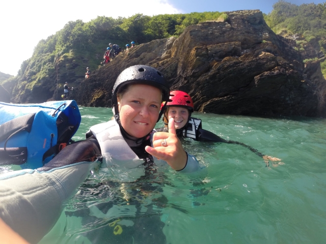  Schwimmen an der Nordküste von Devon 