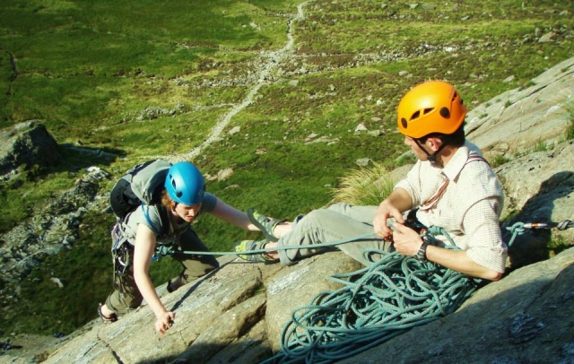 Abseiling