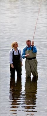 Instrução de pesca com mosca de Ally Gowan 