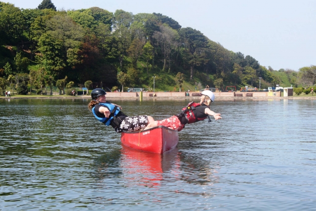  A canoagem é super divertida 