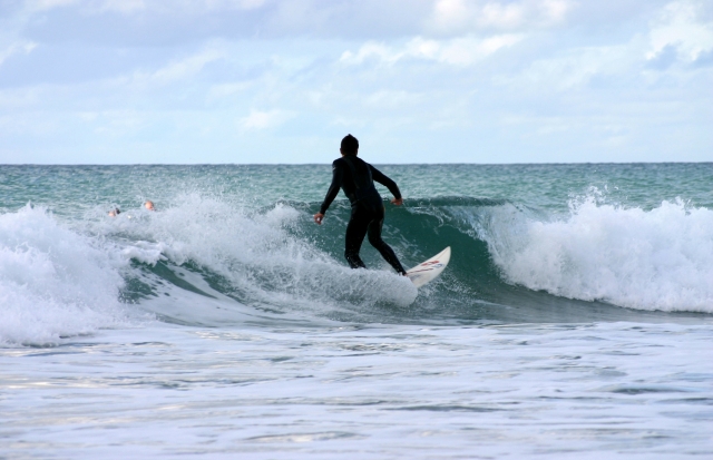  O surf é muito divertido 