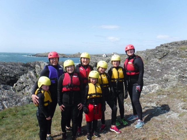 Coasteering Sessions für Familien
