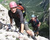 Breathtaking climbing