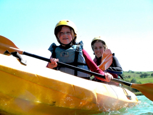 Kids Kayaking with Skern Lodge