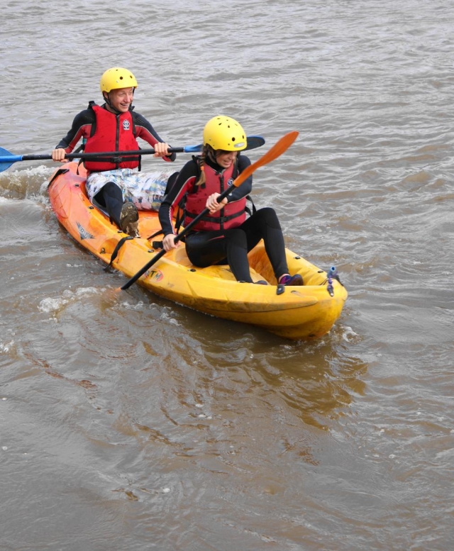 Kayaking with Skern Lodge in Appledore