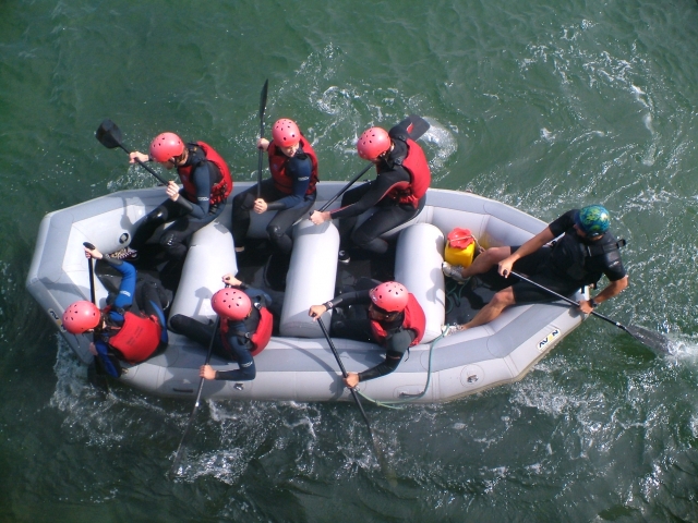 Rafting in North Devon