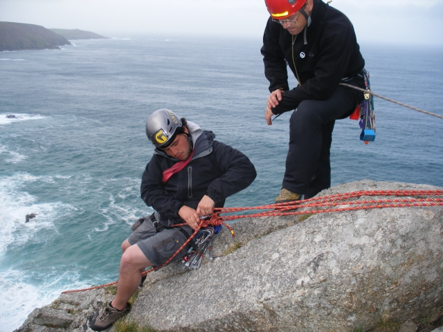 Climbing Around the North Devon Coast with Skern Lodge