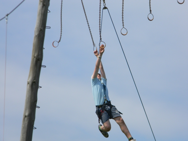 Swing on the Monkey Bars