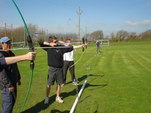 Archery at Skern Lodge in North Devon