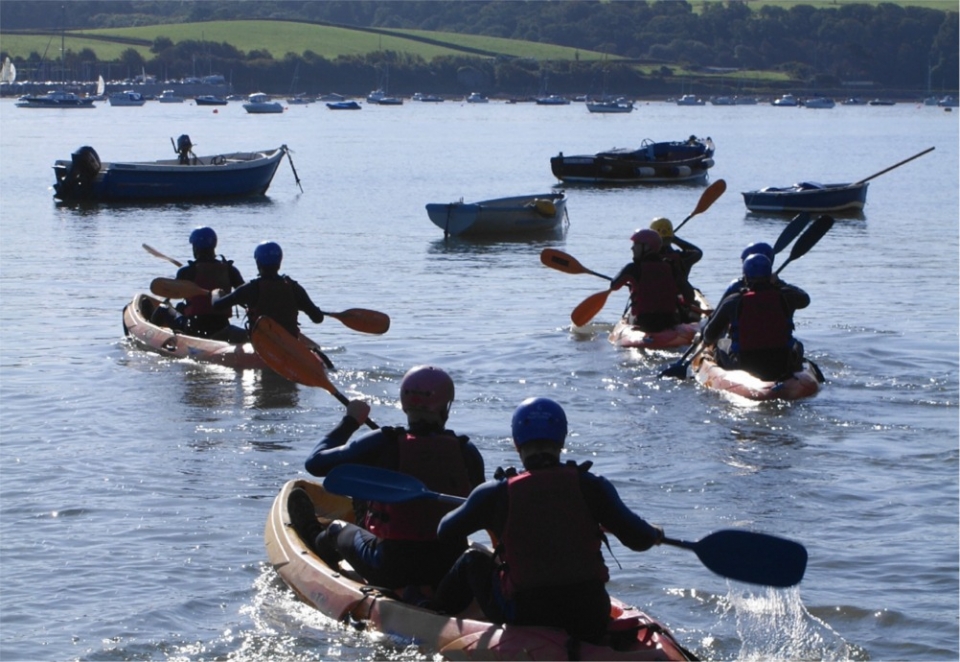 Kayaking on the River Torridge with Skern Lodge