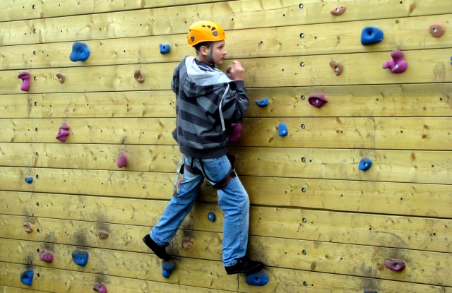 Be careful and don't fall