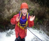 Canyoning excitment