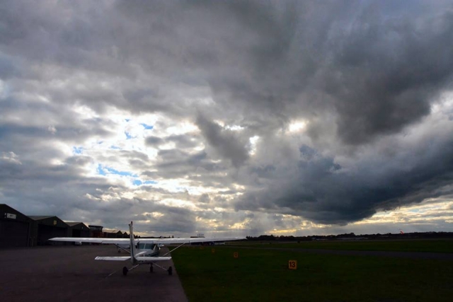  L'aéroport de Gamston Flying School 