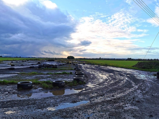  Terrain boueux 
