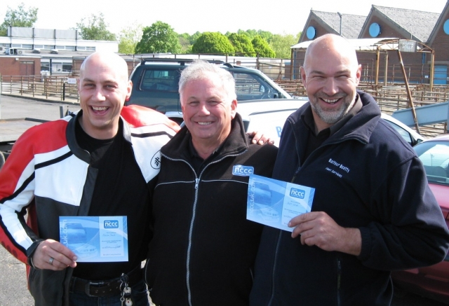 Successful skid course attendees