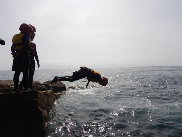 Every helmet, lifejacket and wetsuit are provided.