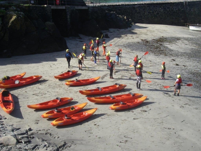 Kayak intro at Mullion