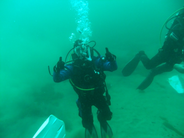  Pollice in su per il paesaggio da sogno Divers 