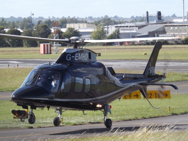 Augusta 109 taking off