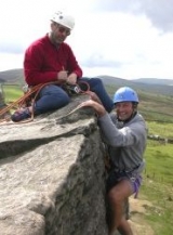  Malerische Kletterei