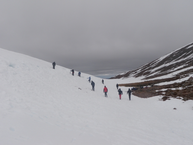  Un'escursione sulla neve 