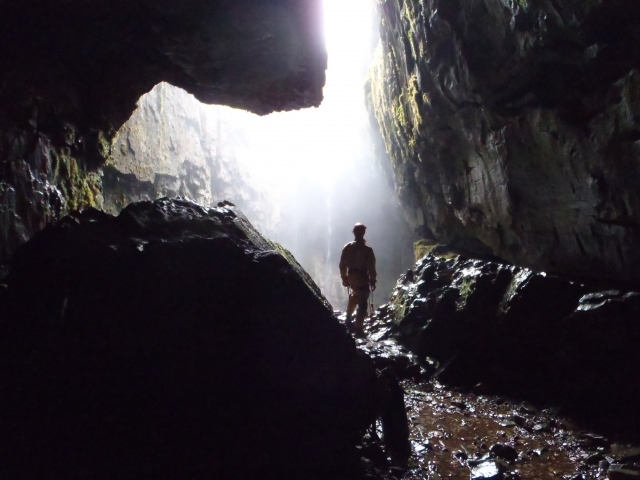Caving in Derbyshire and Yorkshire