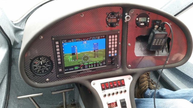  L'interno di uno dei nostri velivoli presso Cloudbase Aviation 