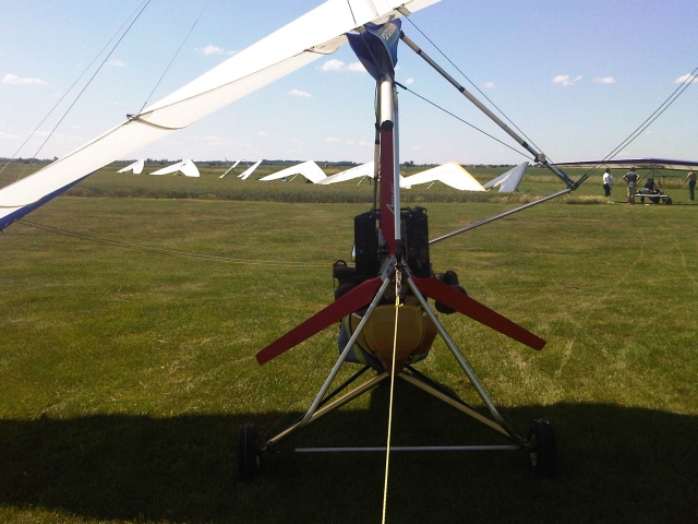  Deltaplano nel Cambridgeshire Aerotow Club 
