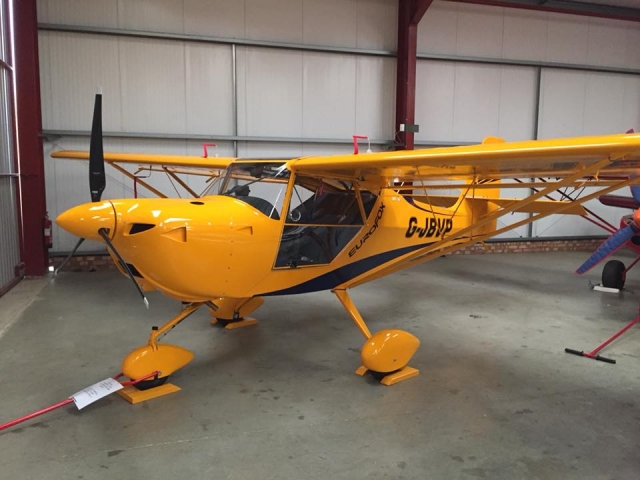The aircraft in Cambridgeshire Microlight