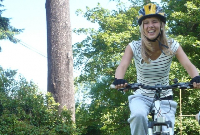 Biking