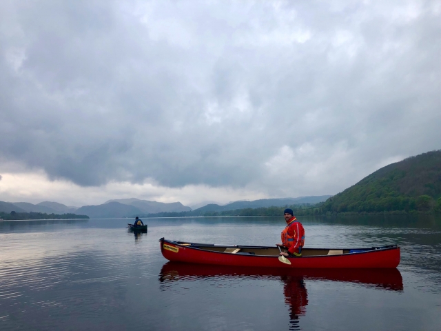 Genießen Sie eine Paddel-Session
