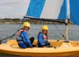 Dinghy sailing