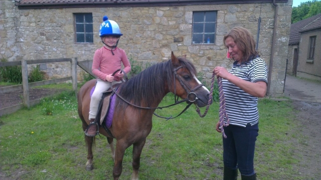  Dressage pour les enfants à l'école d'équitation de Vogrie 