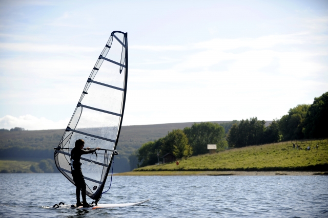  Windsurfing em Wimbleball