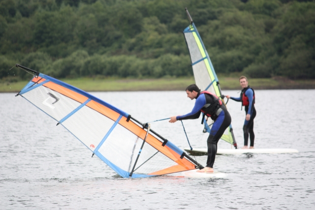 Picking up the windsurfer
