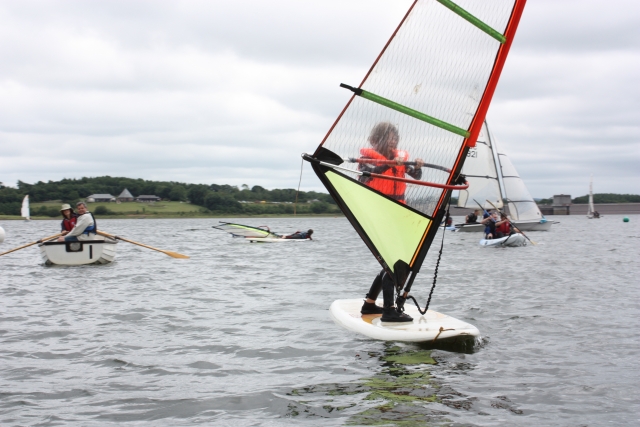 Windsurfers at Roadford