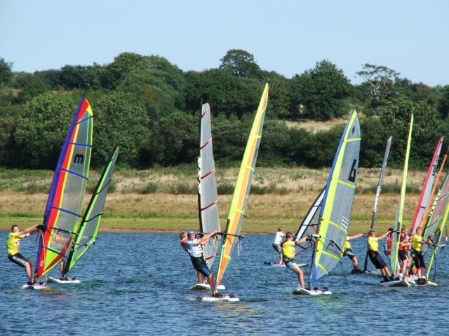 Windsurfing group