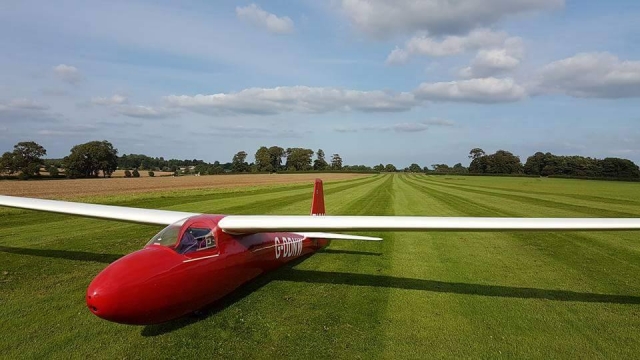 Our beautiful glider!