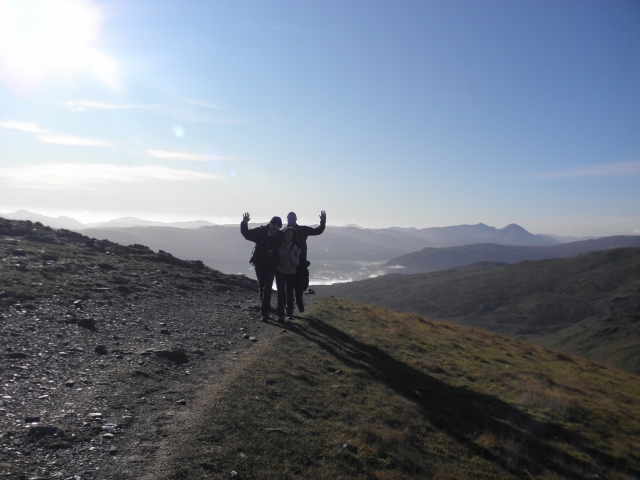 Ben Lawers 和 Loch Tay 的背景