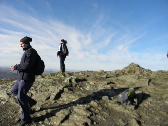 Ben Lawers 在一个清爽的冬日