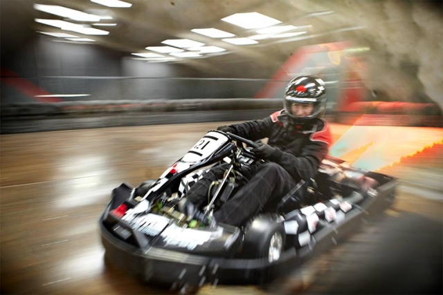 Rocket fuelled karts