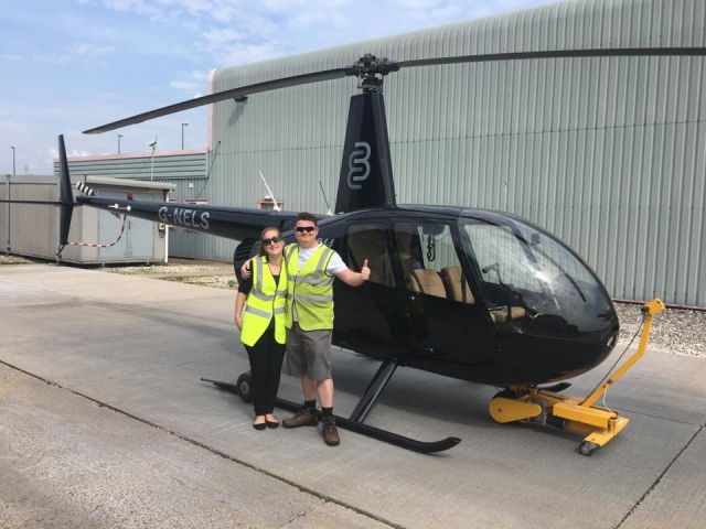 In the hanger