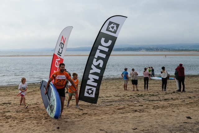  Der Strand in Exmouth 