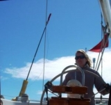 Standing at the helm