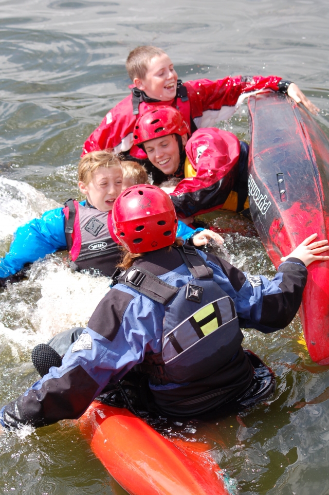  Agua plana Kayak Training 